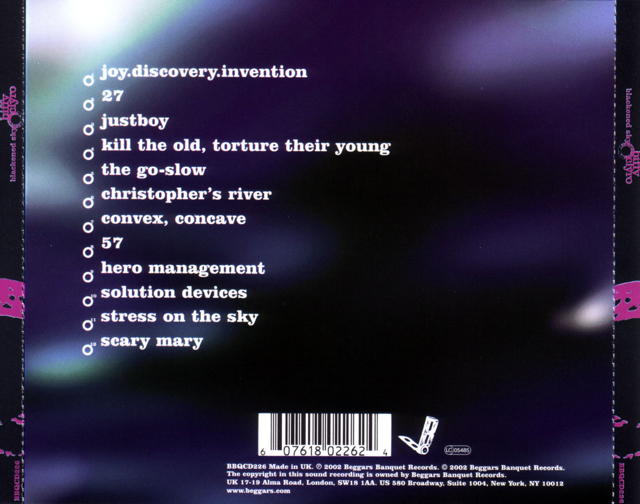 Blackened Sky - Biffy Clyro (CD) music collectible [Barcode 607618022624] - Main Image 2