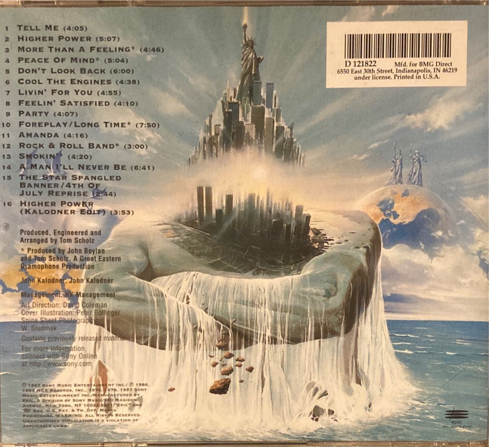 Greatest Hits - Boston (AAC - 75) music collectible - Main Image 2