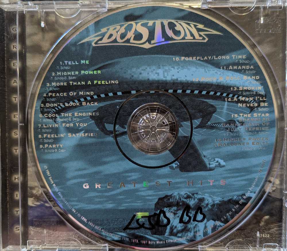 Greatest Hits - Boston (AAC - 75) music collectible - Main Image 4