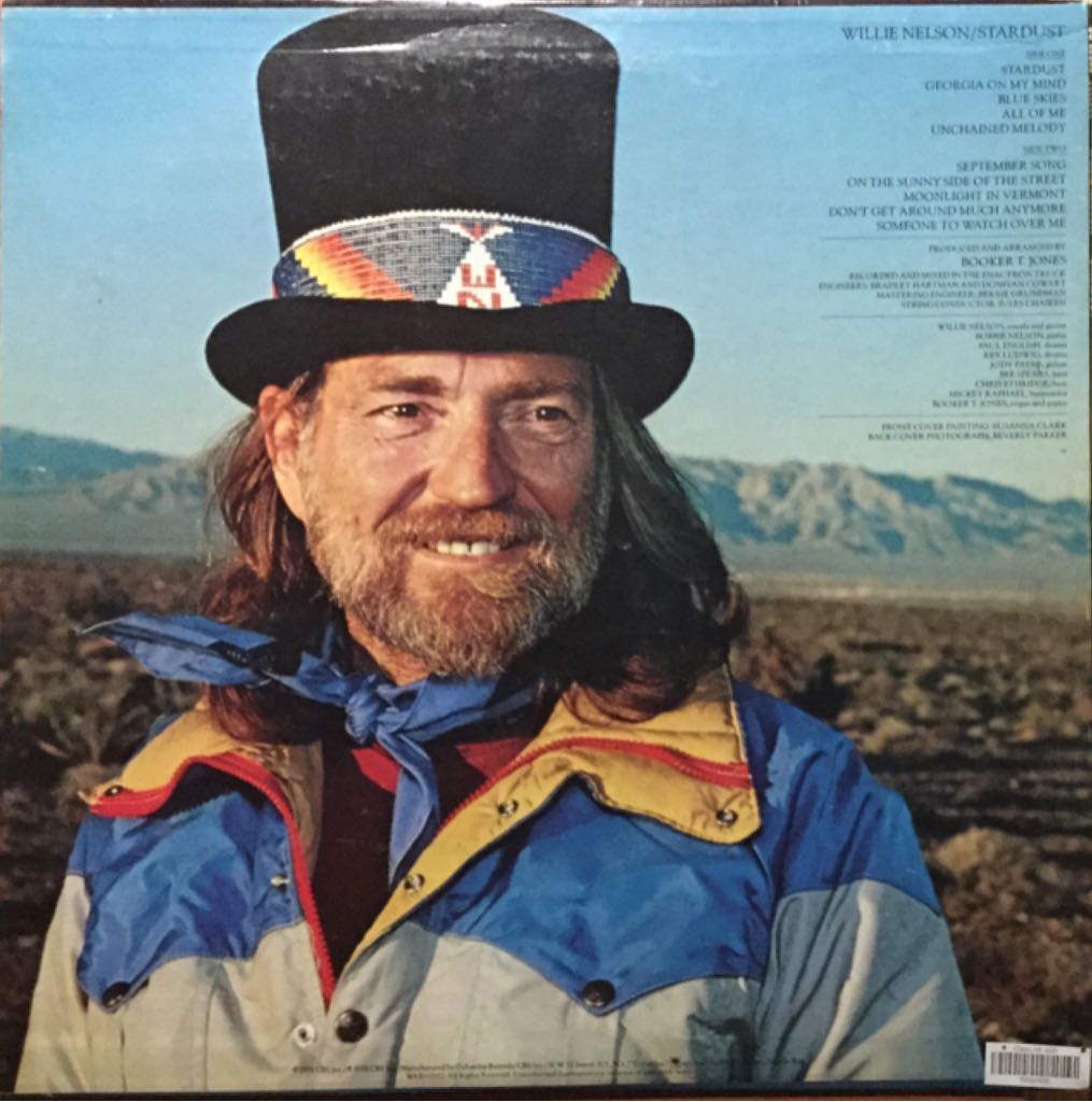 Stardust - Willie Nelson (12”) music collectible - Main Image 2
