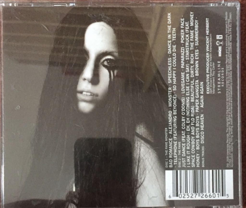 The Fame Monster - Lady Gaga (CD) music collectible [Barcode 602527266015] - Main Image 2