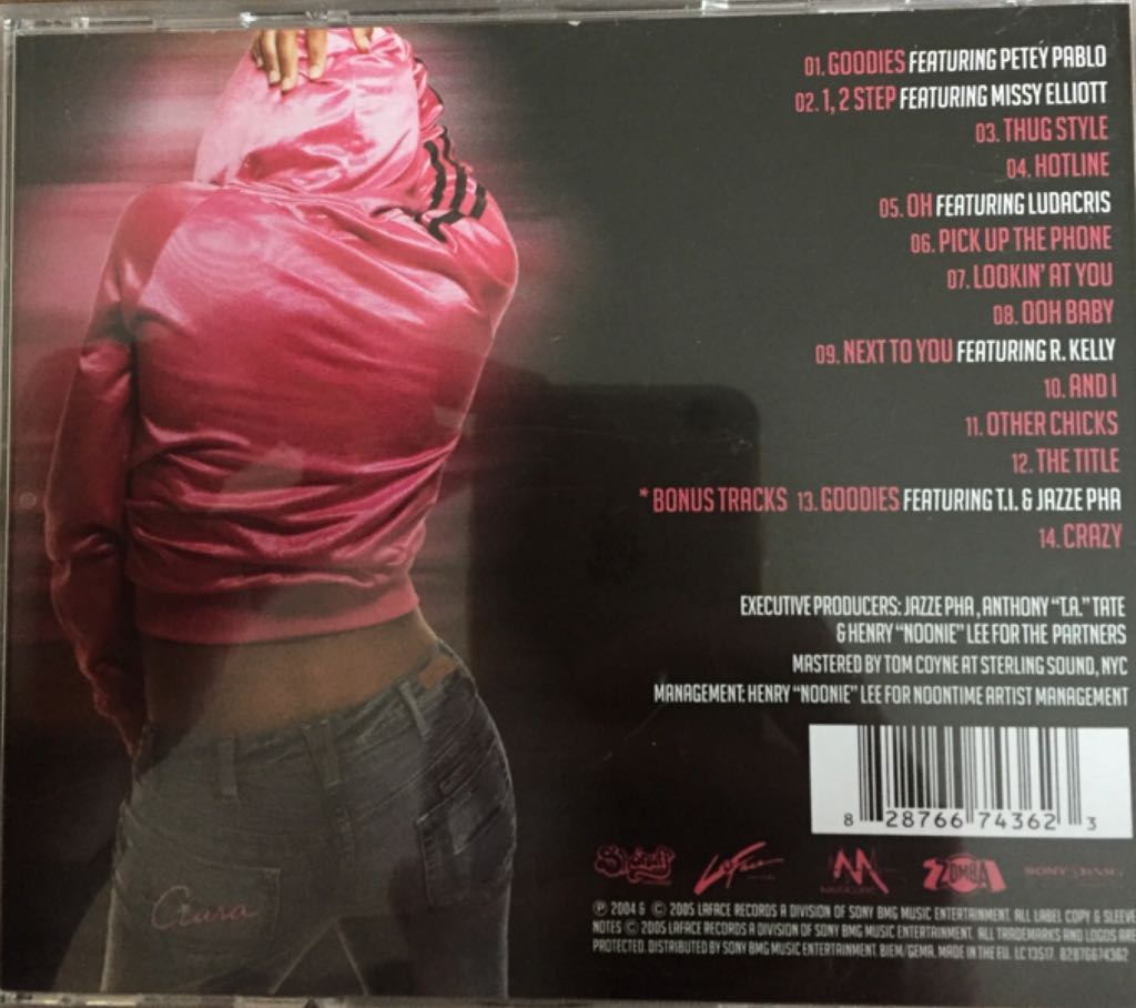 Goodies - Ciara (CD) music collectible [Barcode 828766743623] - Main Image 2