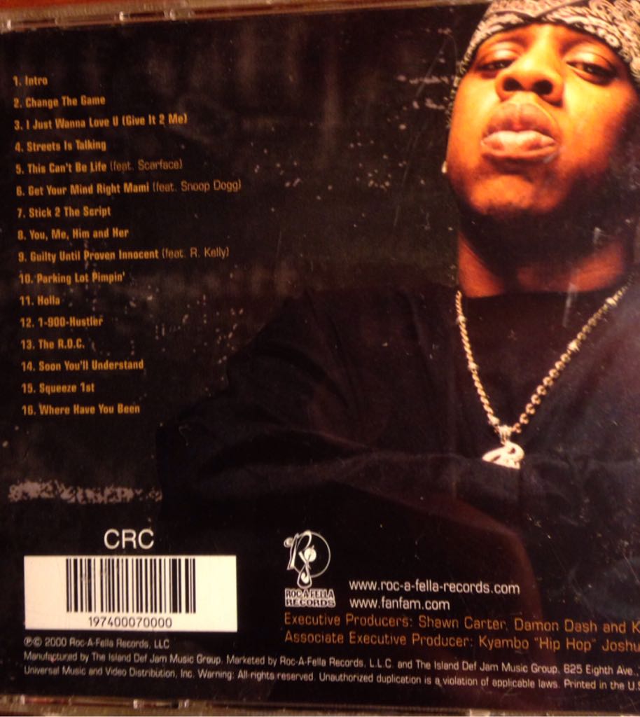Dynasty, The - Jay-Z (CD - 66) music collectible [Barcode 777495409631] - Main Image 2