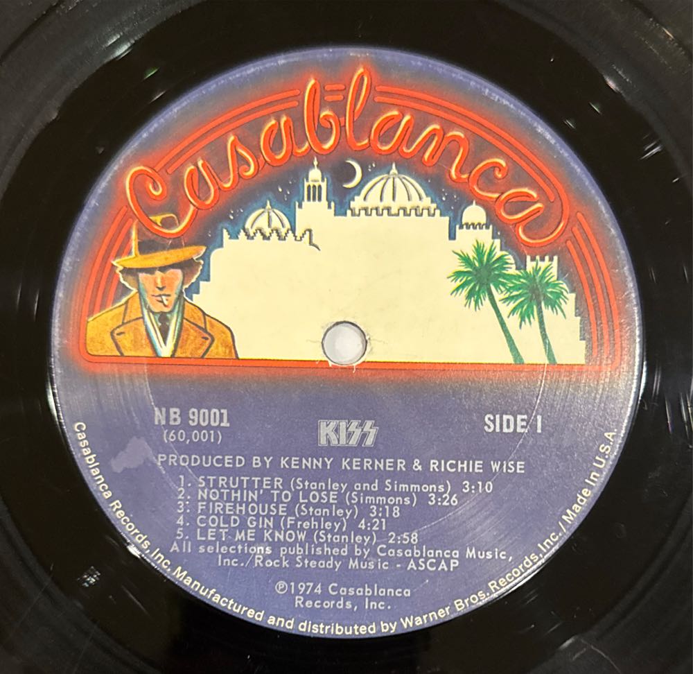 Kiss - Discography - Kiss (12”) music collectible - Main Image 3