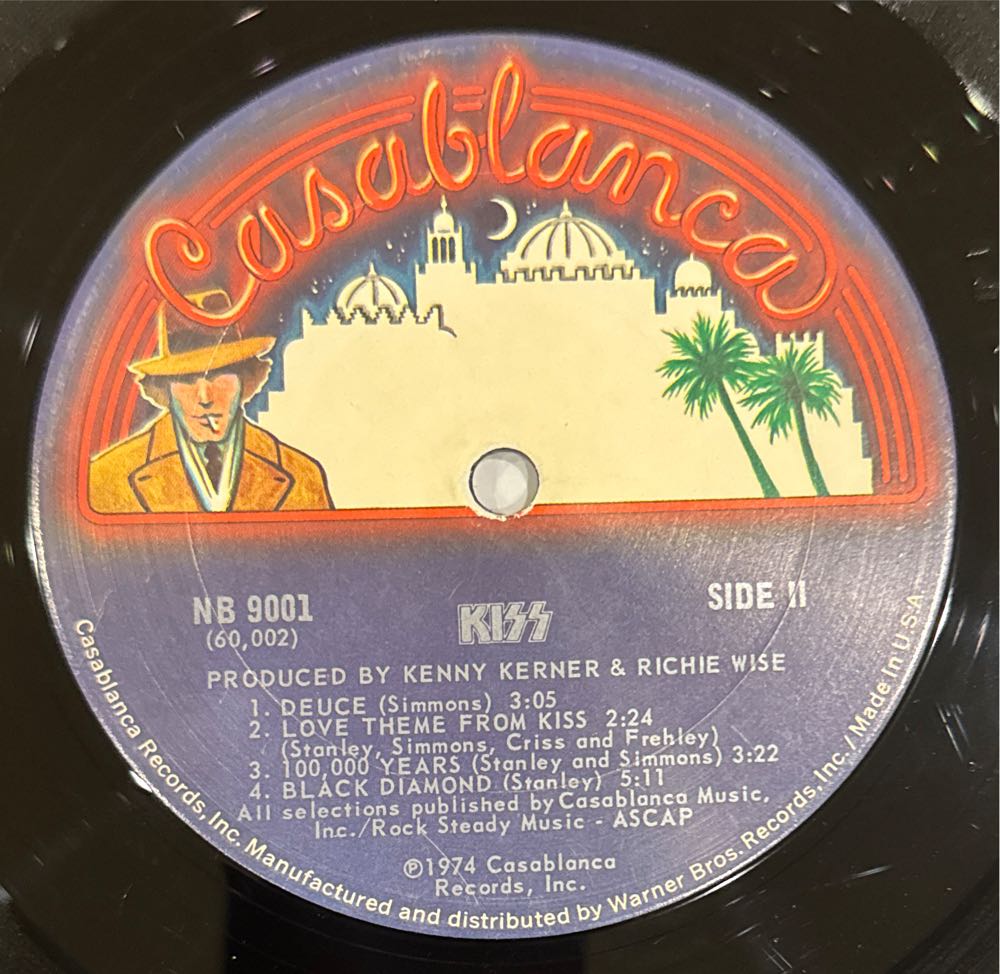 Kiss - Discography - Kiss (12”) music collectible - Main Image 4
