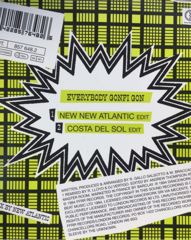 Everybody Gonfi Gon - 2 Cowboys (CD) music collectible [Barcode 042285764826] - Main Image 2