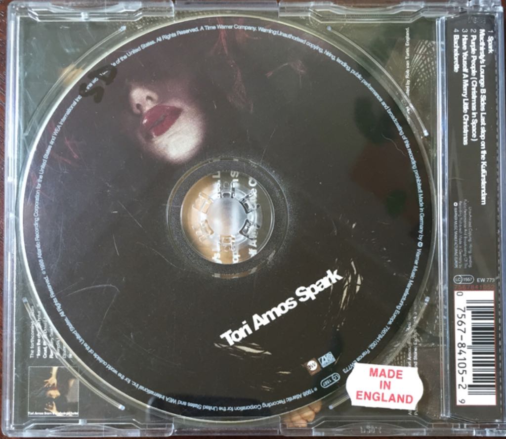 Spark - Amos, Tori (CD - 1707) music collectible [Barcode 075678410529] - Main Image 2