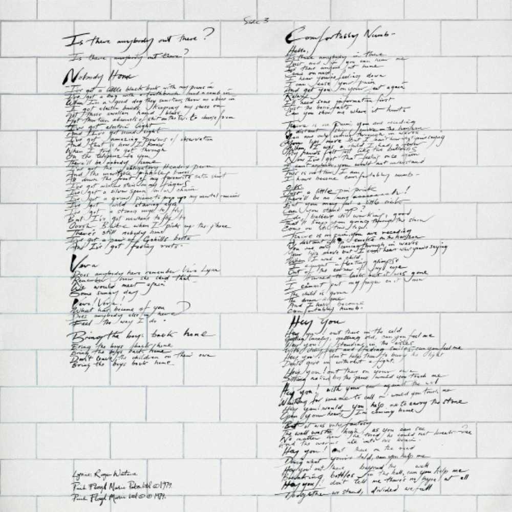 The Wall - Pink Floyd (12” - 81) music collectible - Main Image 4