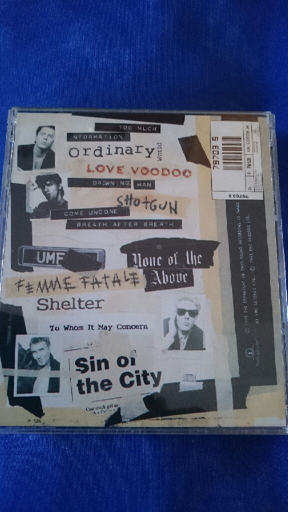 Duran Duran - Duran Duran (CD - 62.36) music collectible [Barcode 020831455527] - Main Image 2