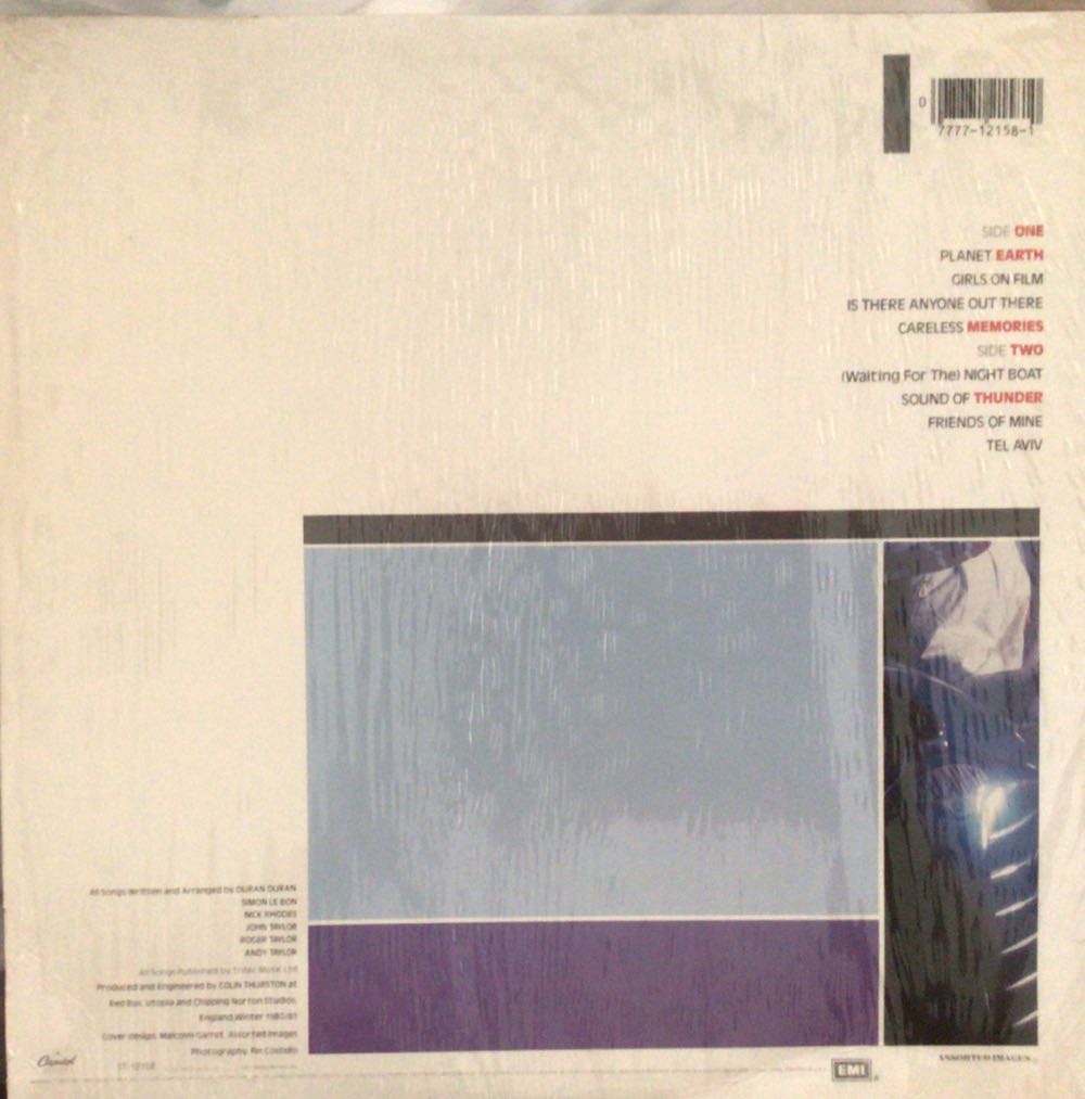 Duran Duran - Duran Duran (12” - 40) music collectible [Barcode 077771215810] - Main Image 4