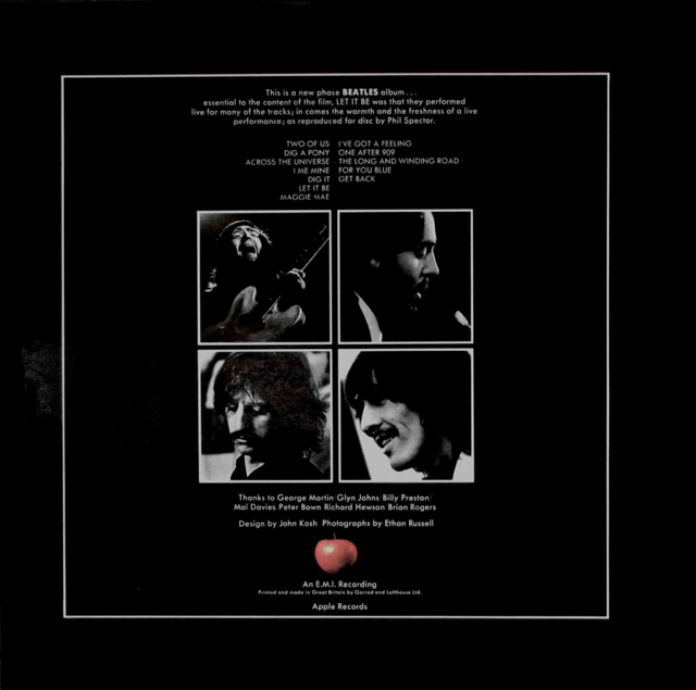 Let It Be - Beatles, The (CD) music collectible [Barcode 081227993658] - Main Image 2