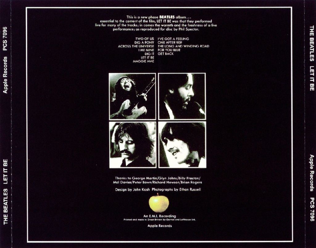 Let It Be - Beatles (CD) music collectible [Barcode 4988006740068] - Main Image 2