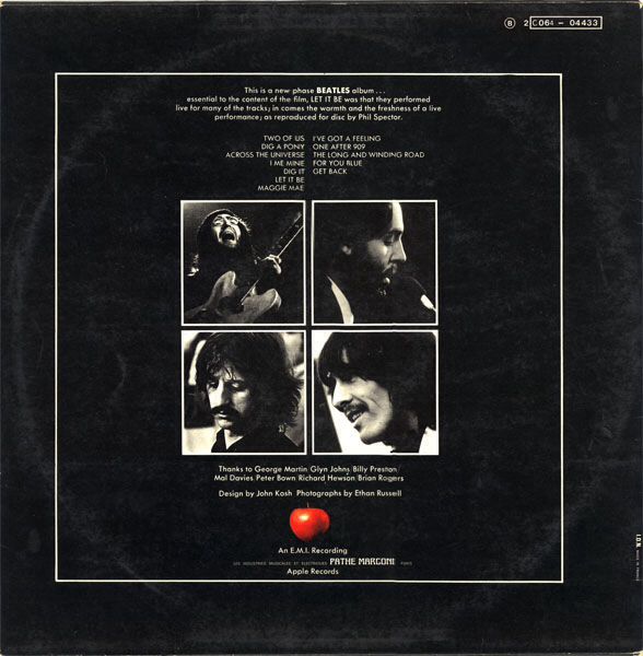 Let It Be - Beatles (CD) music collectible - Main Image 2