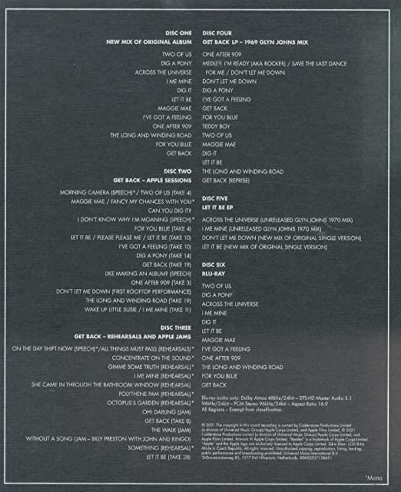 Let It Be - Beatles (CD) music collectible - Main Image 3