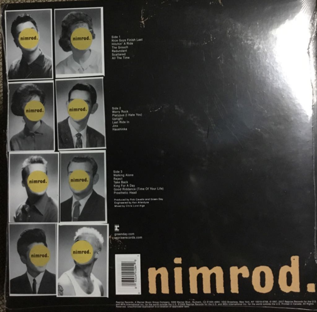 Nimrod - Green Day (12” - 54) music collectible - Main Image 2