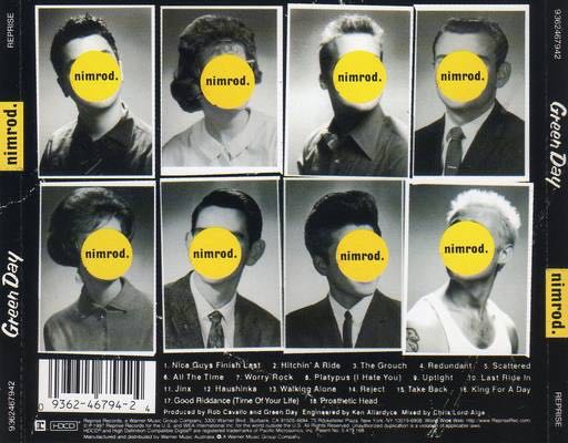 Nimrod - Green Day (CD) music collectible - Main Image 2
