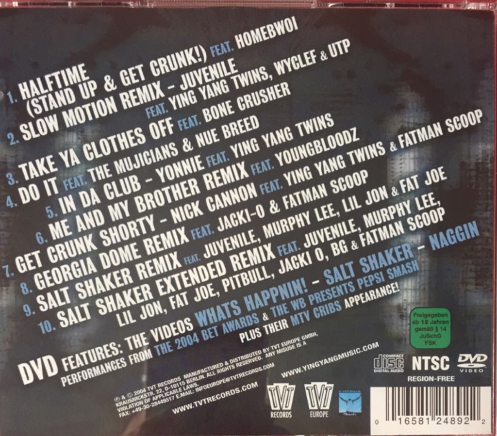 Ying Yang Twins: My Brother and Me - Ying Yang Twins (CD - 46) music collectible [Barcode 016581248922] - Main Image 2