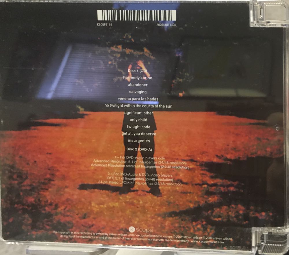 Insurgentes - Steven Wilson (CD - 55) music collectible [Barcode 8026448114200] - Main Image 2