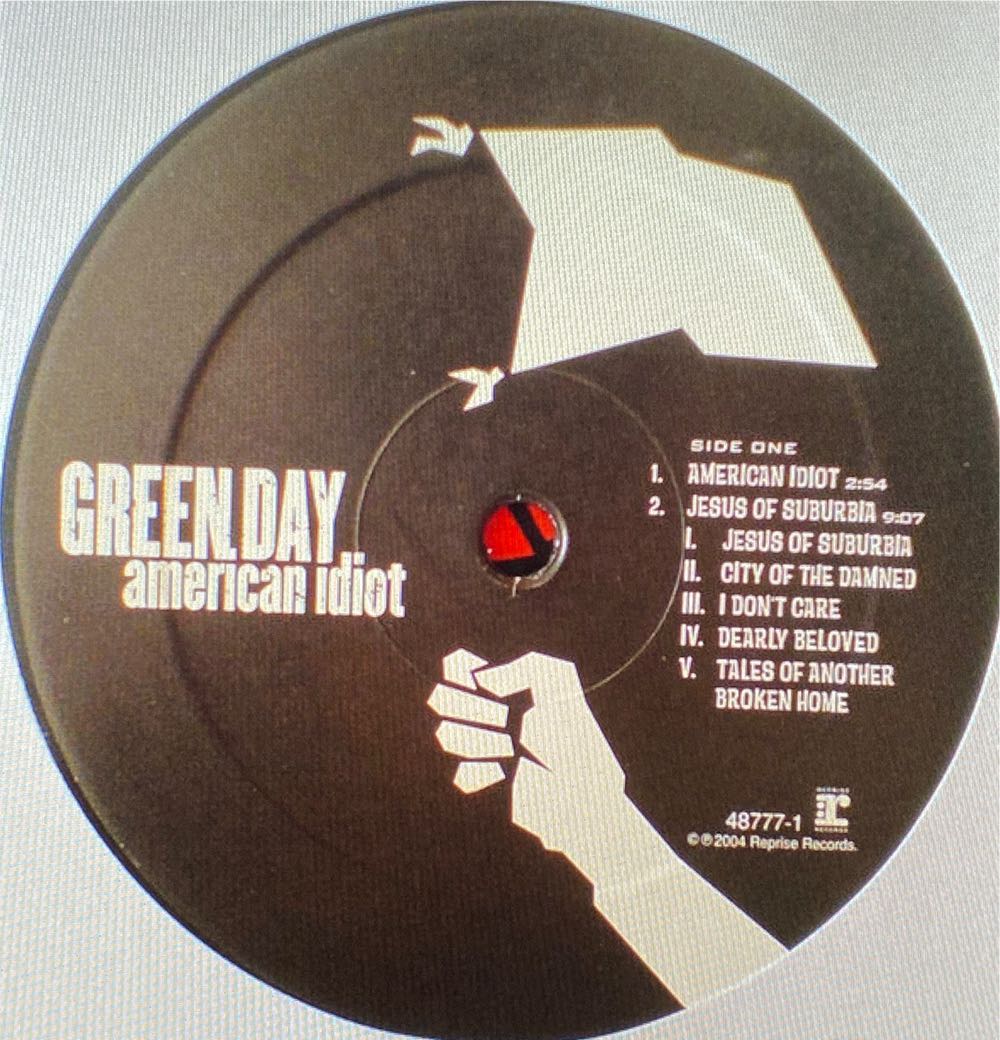 American Idiot - Green Day (12” - 58) music collectible [Barcode 093624877714] - Main Image 3