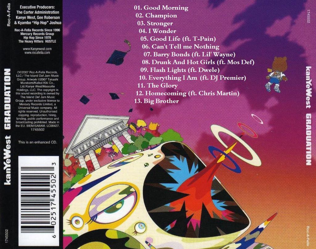 Graduation - Kanye West (MP3 - 51) music collectible - Main Image 2