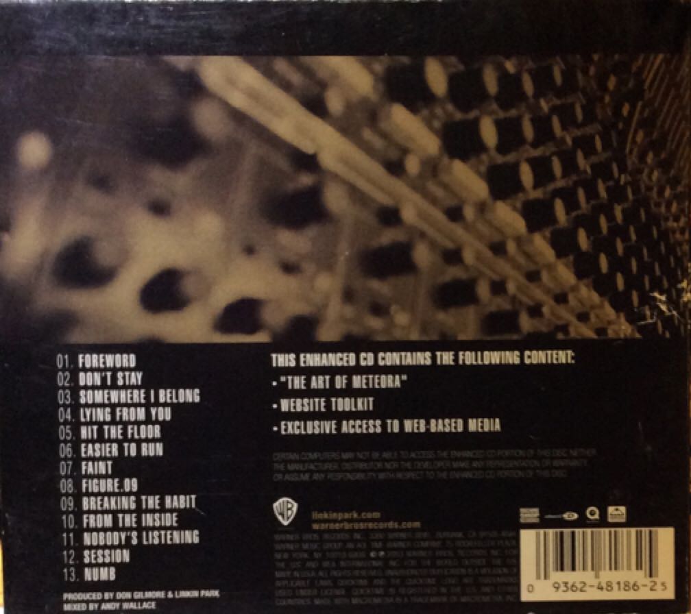 Meteora - Linkin Park (CD) music collectible - Main Image 2