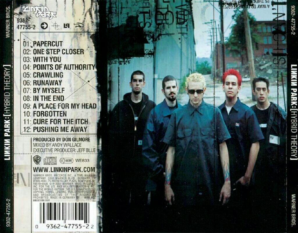 Hybrid Theory - Linkin Park (CD) music collectible [Barcode 493624826727] - Main Image 2