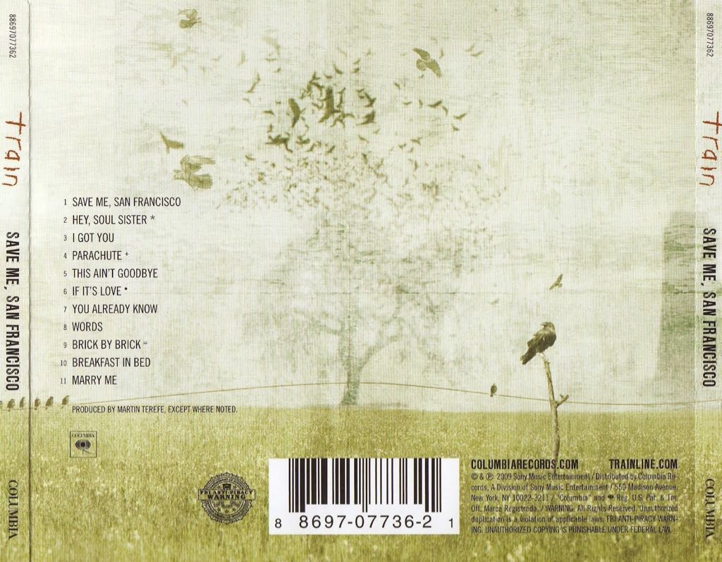 Save Me, San Francisco - Train (MP3) music collectible - Main Image 2