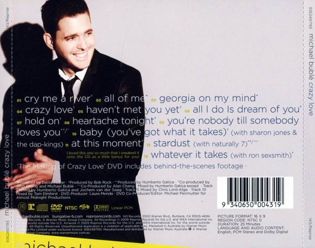 Crazy Love - Michael BublÃ© (CD) music collectible - Main Image 2