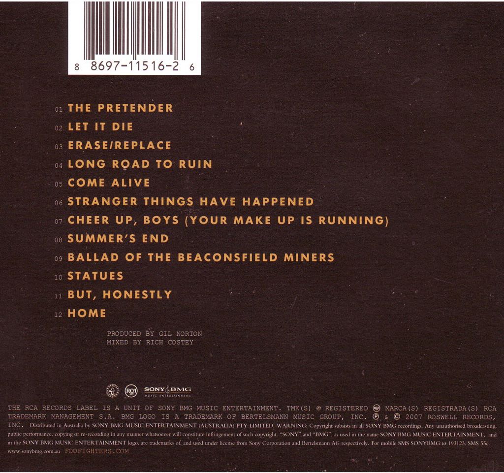 Echoes, Silence, Patience and Grace - Foo Fighters (12” - 51) music collectible [Barcode 886971151619] - Main Image 2