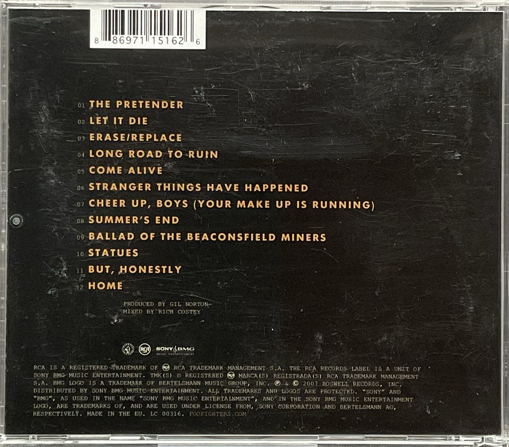 Echoes, Silence, Patience & Grace - Foo Fighters (CD - 51) music collectible [Barcode 886971151626] - Main Image 3
