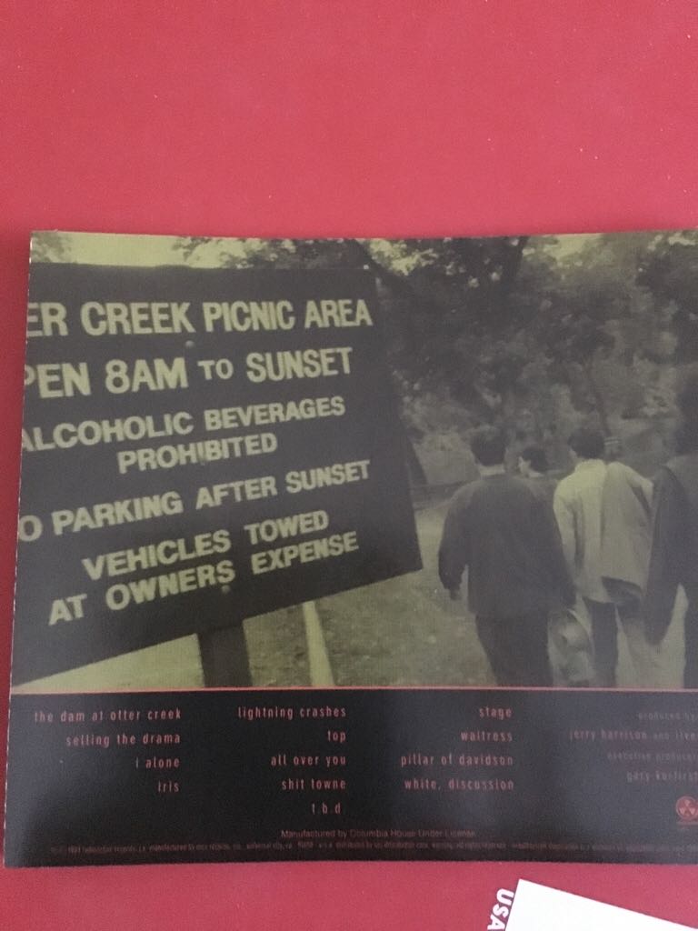 Throwing Copper - Live (CD) music collectible [Barcode 020831478328] - Main Image 2