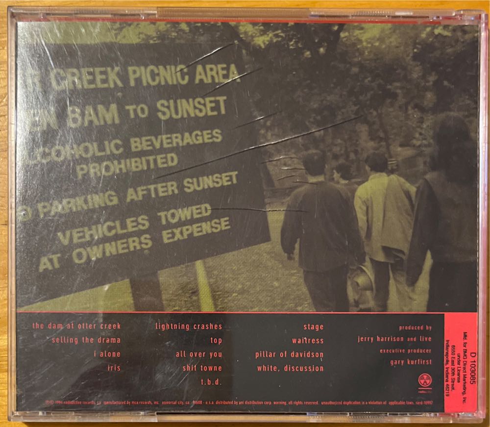 Throwing Copper - Live (MP3) music collectible - Main Image 2