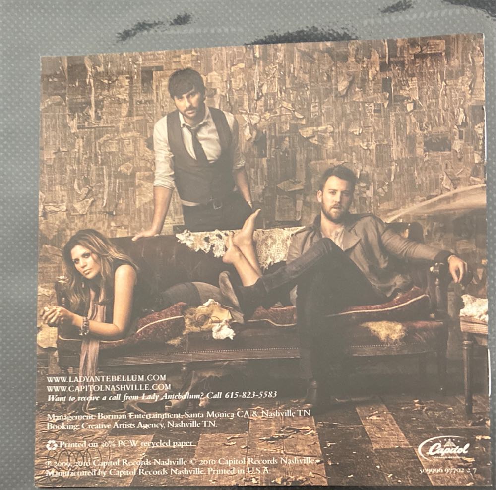 Need You Now - Lady A (CD - 45) music collectible [Barcode 5099969770227] - Main Image 3