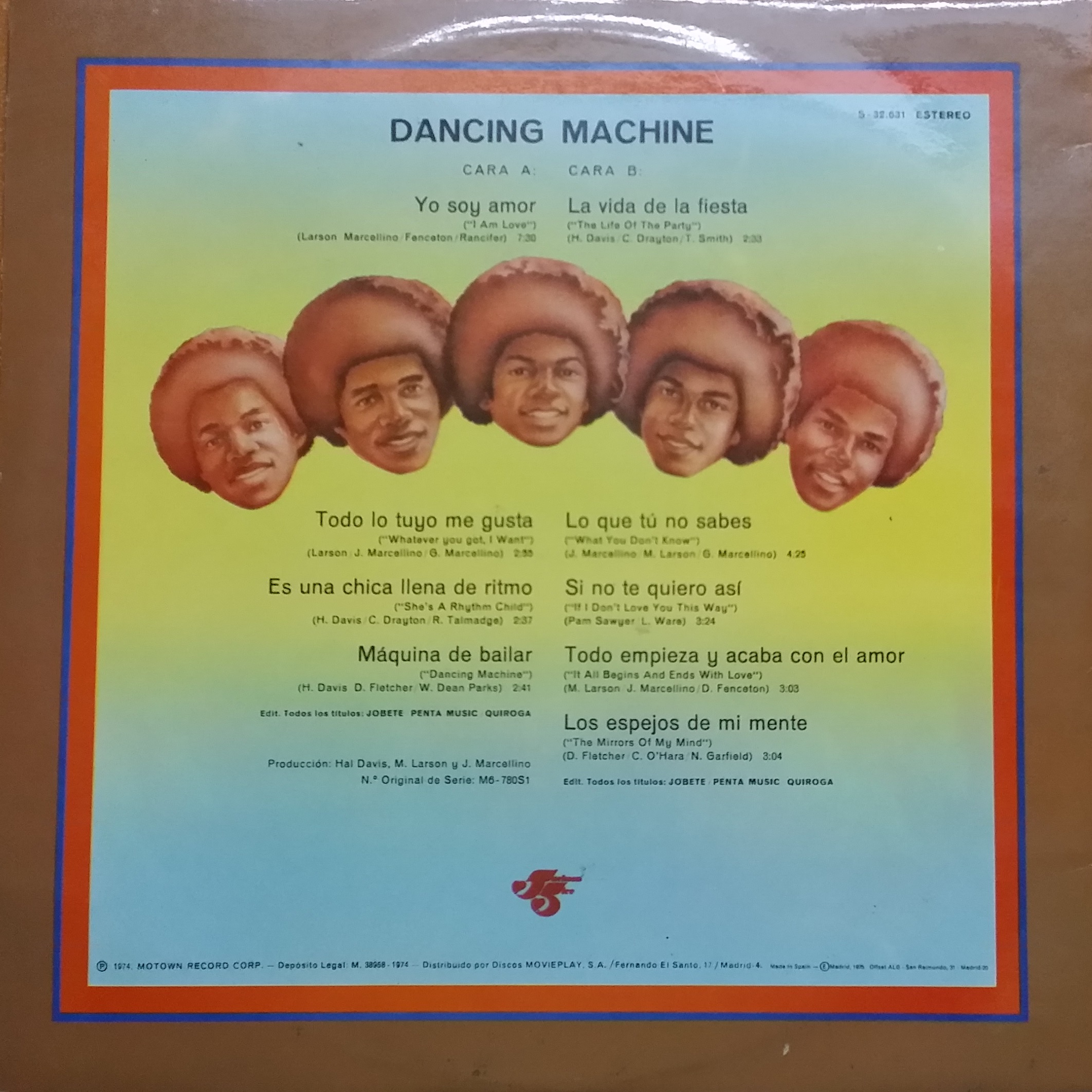 Dancing Machine - Jackson 5 (12”) music collectible [Barcode 602527230627] - Main Image 2