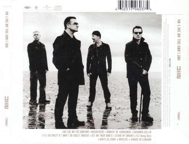 No Line On The Horizon - U2 (CD) music collectible [Barcode 602517960350] - Main Image 2