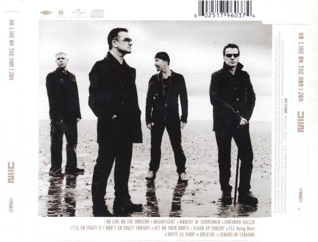 No Line On The Horizon - U2 (12” - 54) music collectible - Main Image 2