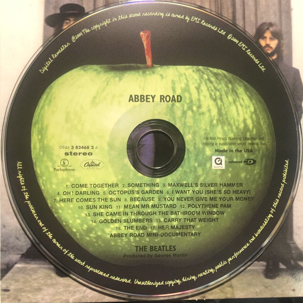 Abbey Road - The Beatles (CD - 47) music collectible [Barcode 094638246824] - Main Image 4