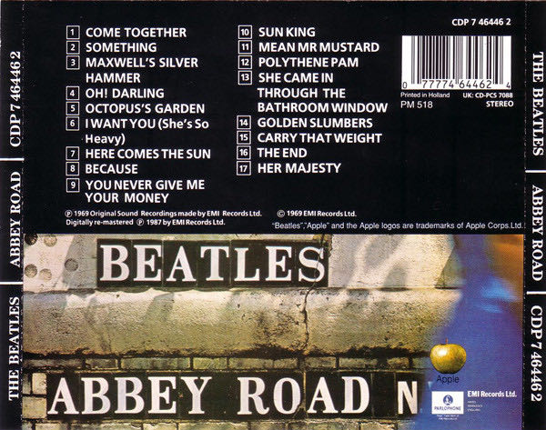 Abbey Road - The Beatles (CD) music collectible [Barcode 9463824682] - Main Image 2
