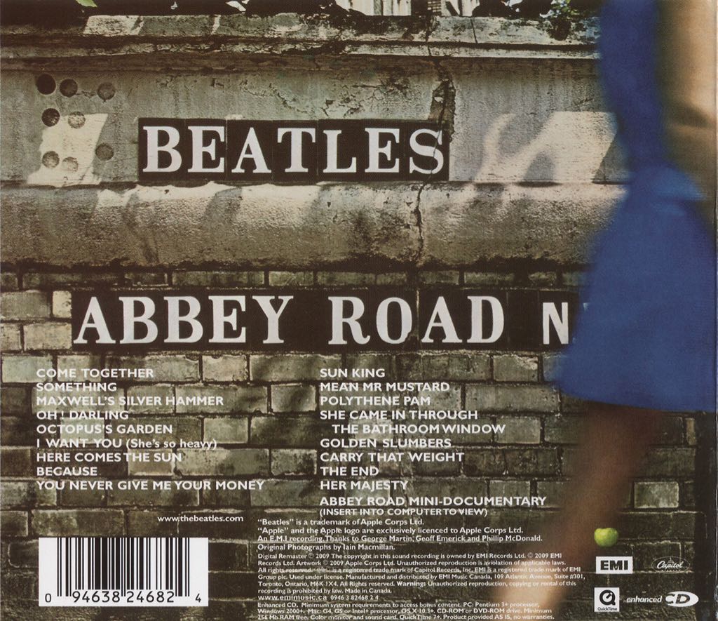 Abbey Road - Beatles, The (CD - 40) music collectible - Main Image 2