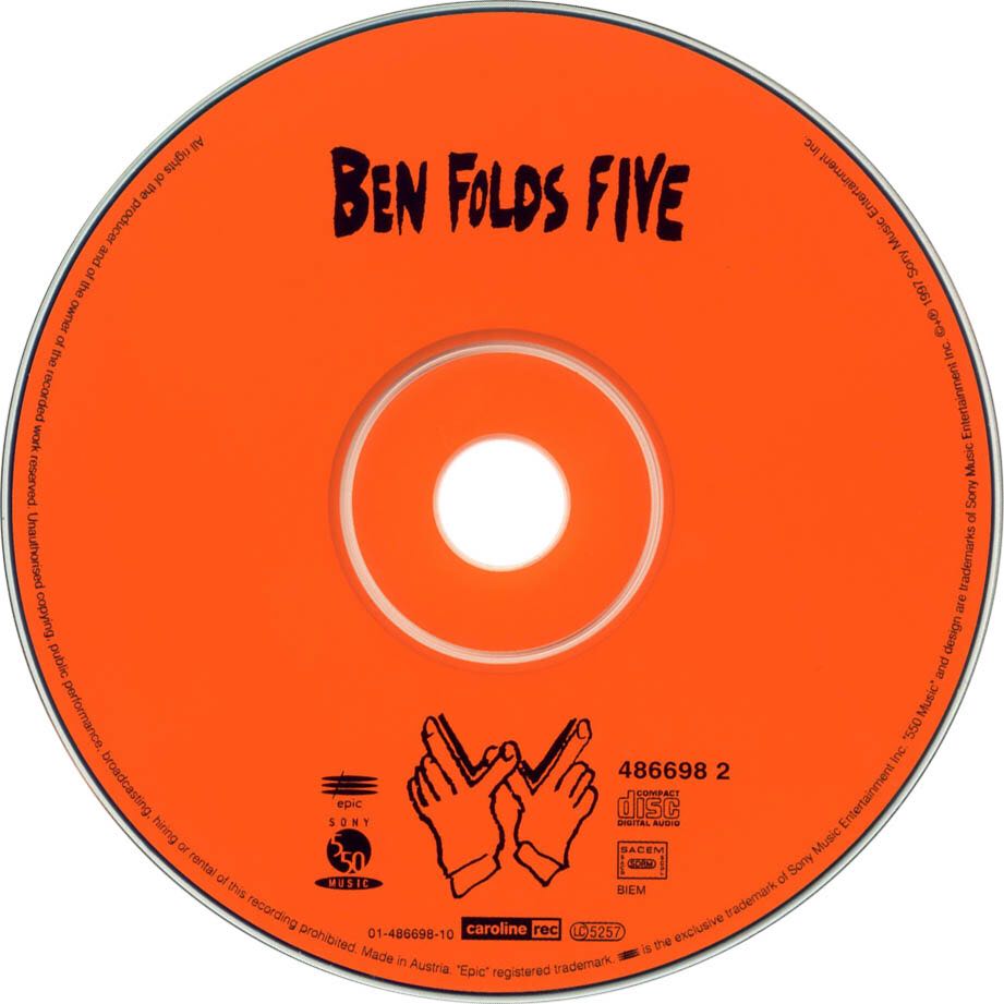 Whatever and Ever Amen - Ben Folds Five (CD - 49) music collectible [Barcode 074646776223] - Main Image 4