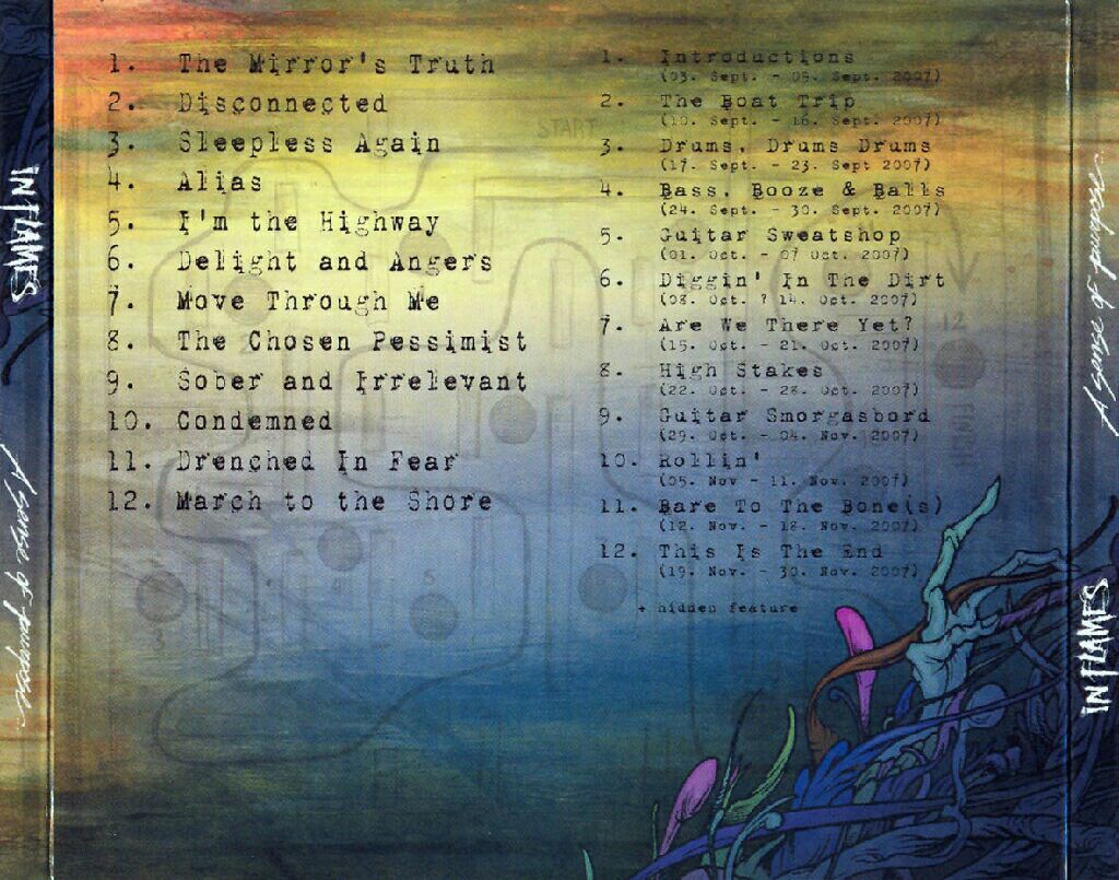 A Sense Of Purpose - In Flames (CD) music collectible [Barcode 7898181129190] - Main Image 2