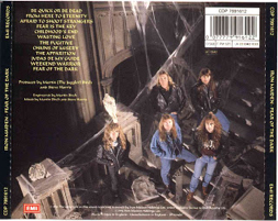 Fear Of The Dark - Iron Maiden (CD - 58) music collectible [Barcode 696998621725] - Main Image 2