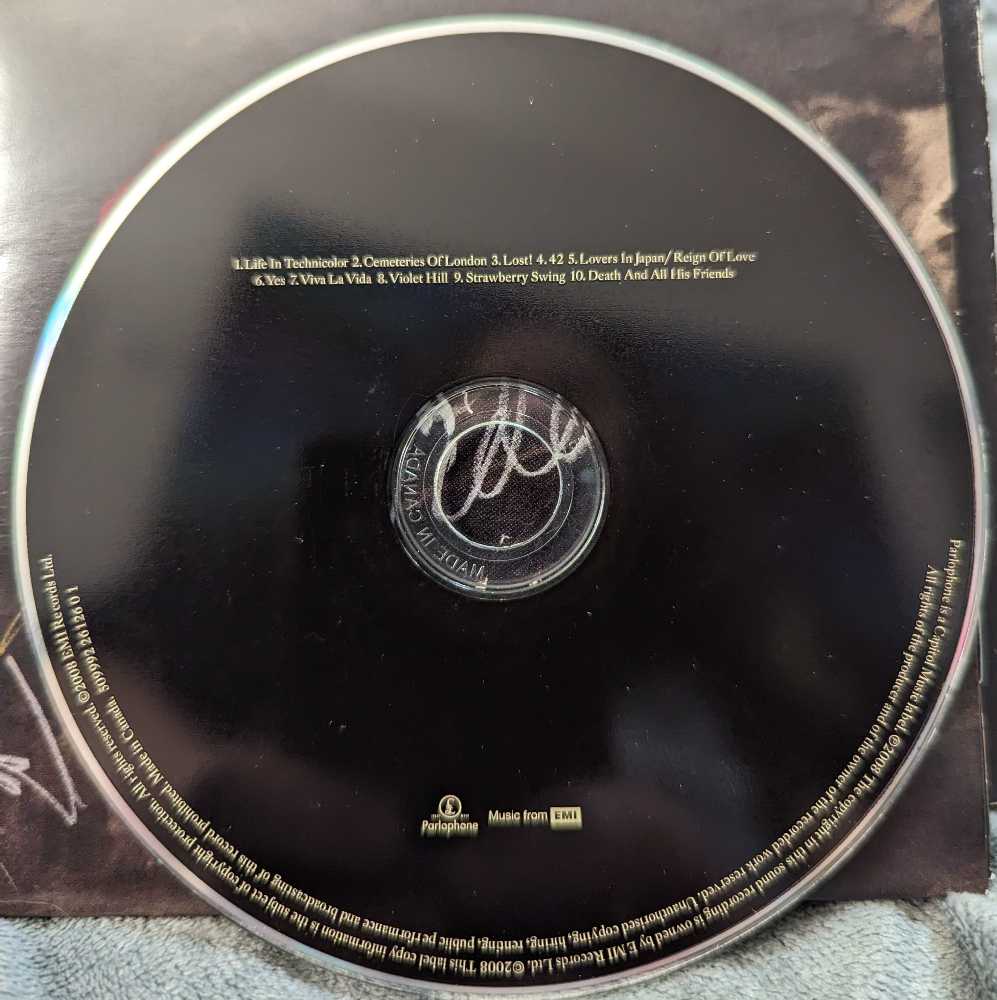 Viva La Vida - Coldplay (CD - 46) music collectible [Barcode 5099921688706] - Main Image 4