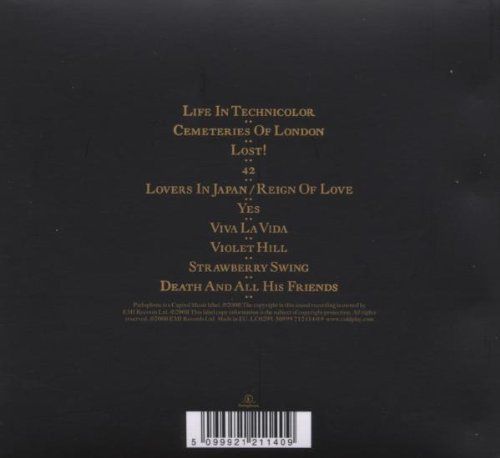 Viva La Vida - Coldplay (CD - 45:49) music collectible [Barcode 5099921688805] - Main Image 2