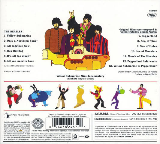 Yellow Submarine - The Beatles (CD) music collectible [Barcode 9463824672] - Main Image 2