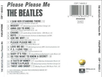 Please Please Me - The Beatles (CD - 33) music collectible - Main Image 2