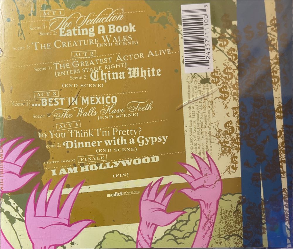 I Am Hollywood - He Is Legend (CD - 39) music collectible [Barcode 724357111003] - Main Image 2