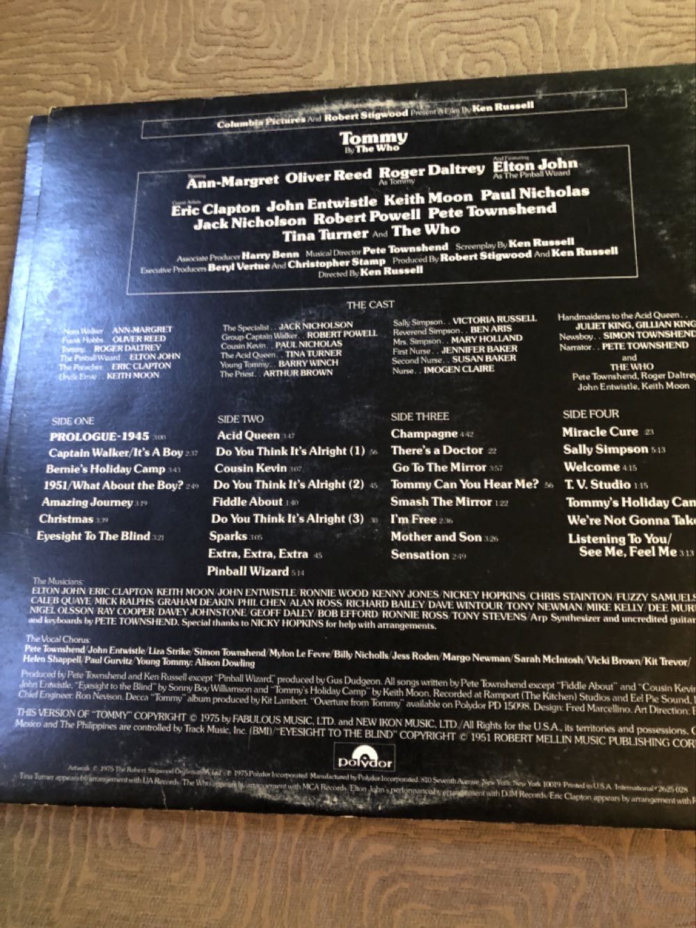 Tommy Cd & Lp - Who, The (CD) music collectible - Main Image 3
