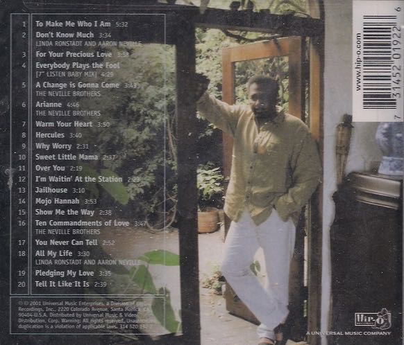Ultimate Collection - Neville, Aaron (CD) music collectible [Barcode 731452019226] - Main Image 2