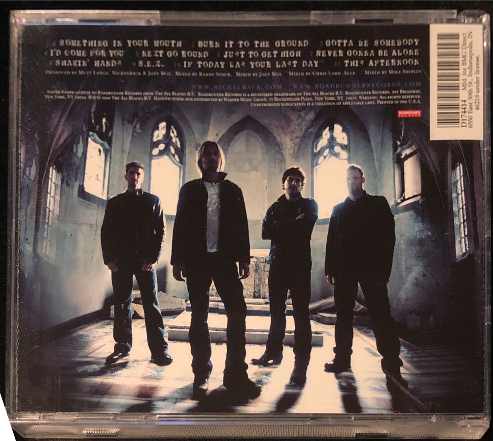 Dark Horse (BMG Direct) - Nickelback (CD) music collectible - Main Image 2